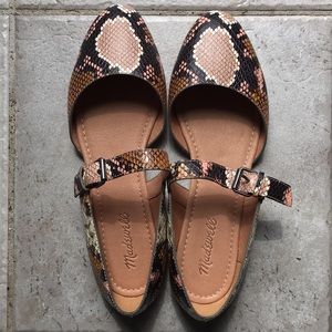 Madewell Alina Mary Jane Flat (size 9)